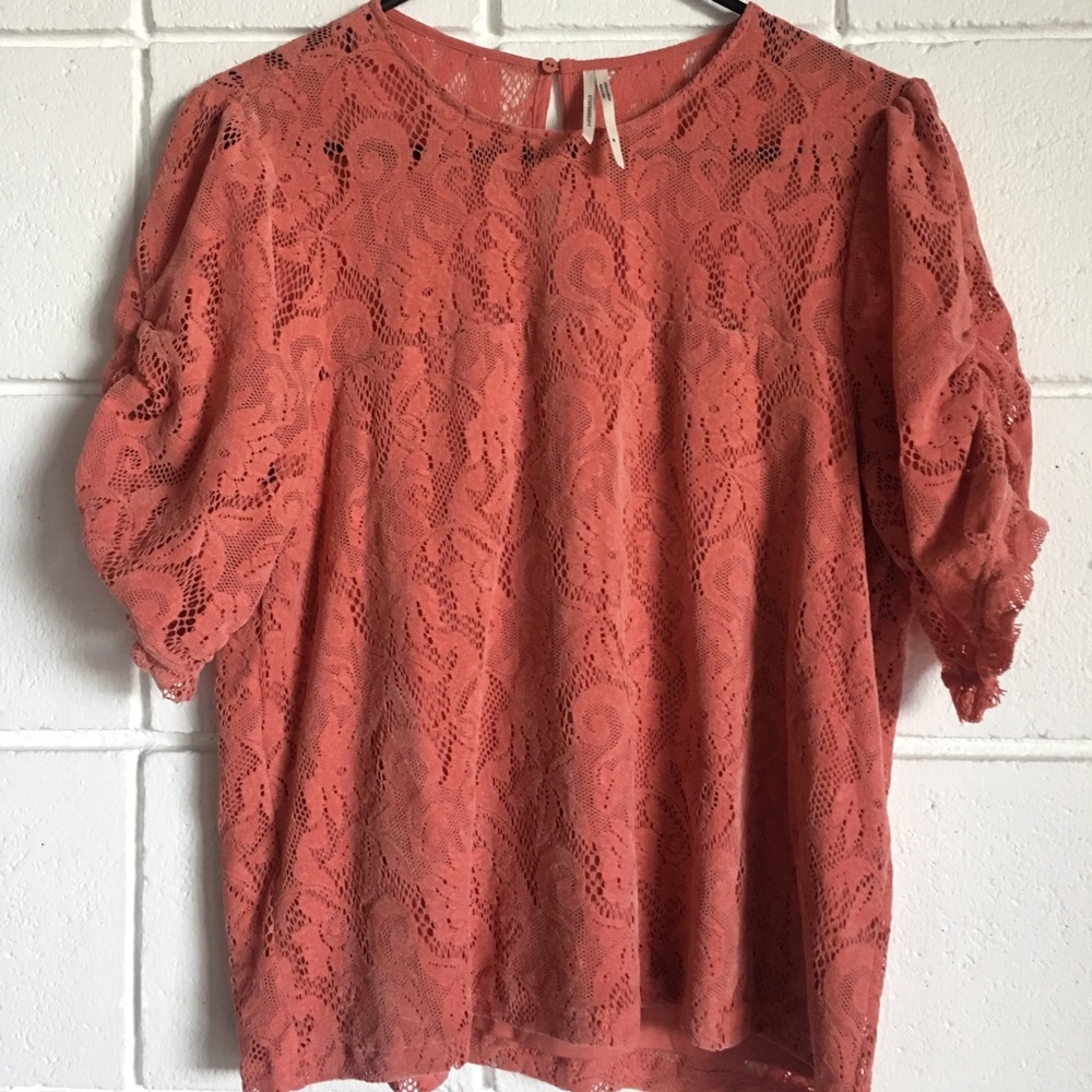 Parvati Lace Top by Anthropologie